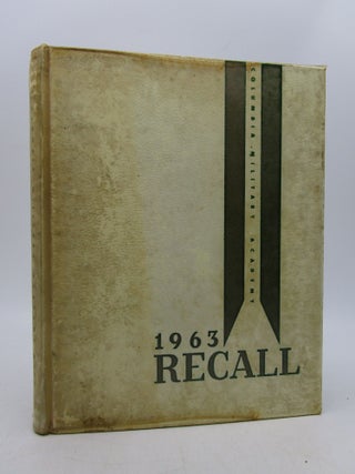 Item #008129 1963 Recall (Columbia Military Academy). Unknown