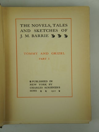 The Novels Tales & Sketches of J. M. Barrie (10 volumes)