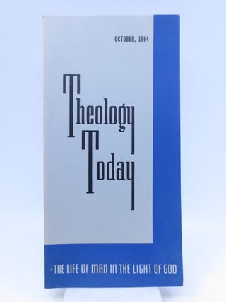 Item #011382 Theology Today October 1964. Editorial Council John A. MacKay chairman, Hugh T. Kerr