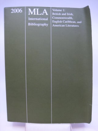 Item #013067 2006 MLA International Bibliography of Books and Articles on the Modern Languages...