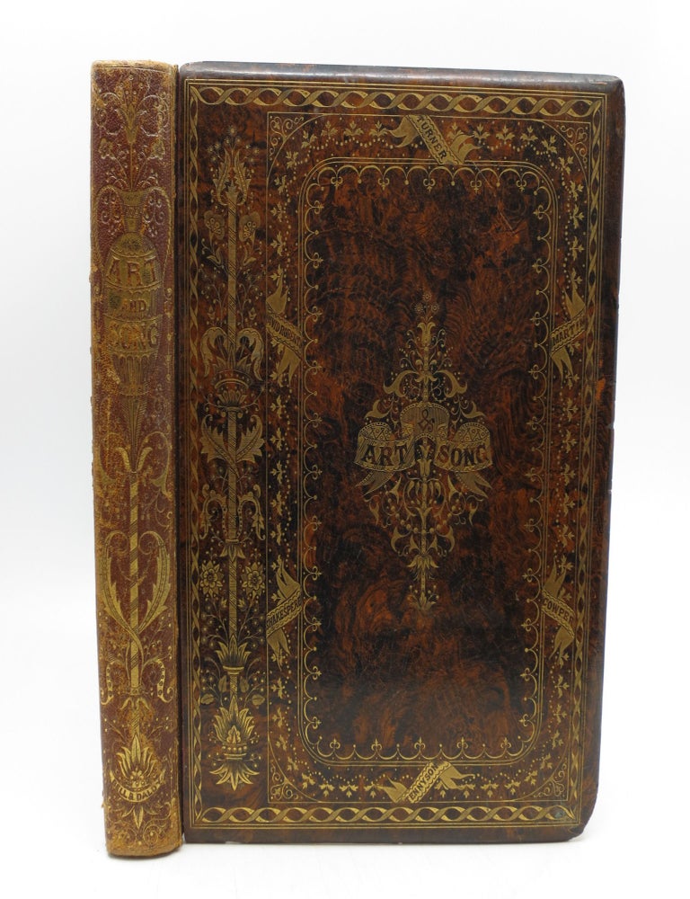Item #014014 Art and Song: A Series of Original Highly Finished Steel Engravings from Masterpieces of Art of the Nineteenth Century Accompanied by a Selection of the Choicest Poems in the English Language. -Robert Bell.