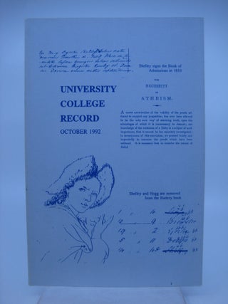 Item #014081 University College Record, October 1992