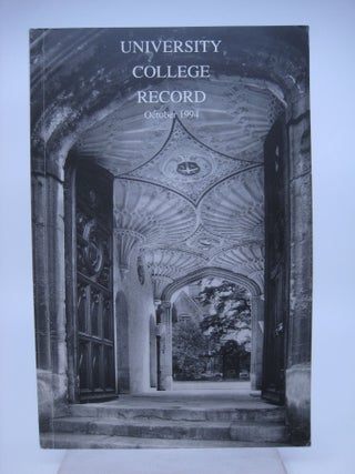 Item #014084 University College Record, October 1994