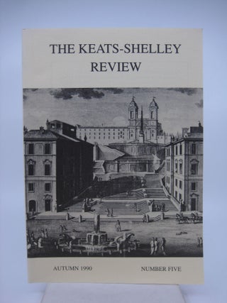 Item #014170 The Keats-Shelley Review, Number Five. -Timothy Webb