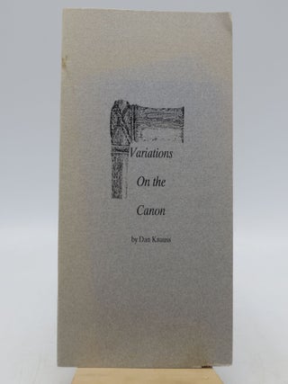 Item #014244 Variations on the Canon. Dan Knauss