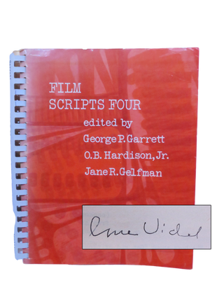 Film Scripts Four (SIGNED BY GORE VIDAL)