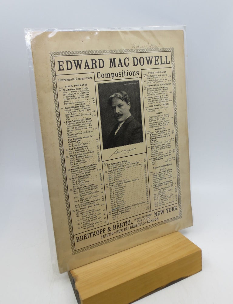 Item #015354 Edward A. Mac Dowell Kompositionen: Op. 46 No. 12 - Polonaise. Edward A. Mac Dowell.