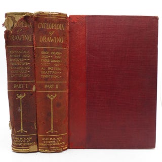 Item #016849 Cyclopedia of Drawing Parts 1 and 2, Two Volumes. ed Alfred E. Zapf