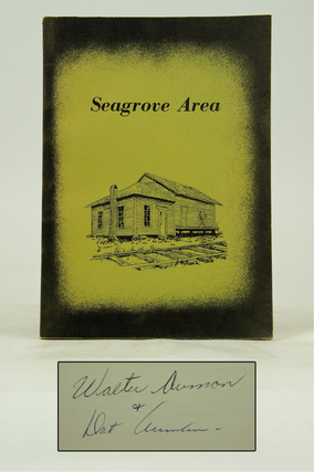 Seagrove Area (Signed First Edition)
