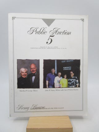 Item #023774 Remy Bourne: Numismatic Literature Specialist: Public Auction 5 April 11 & 12,...