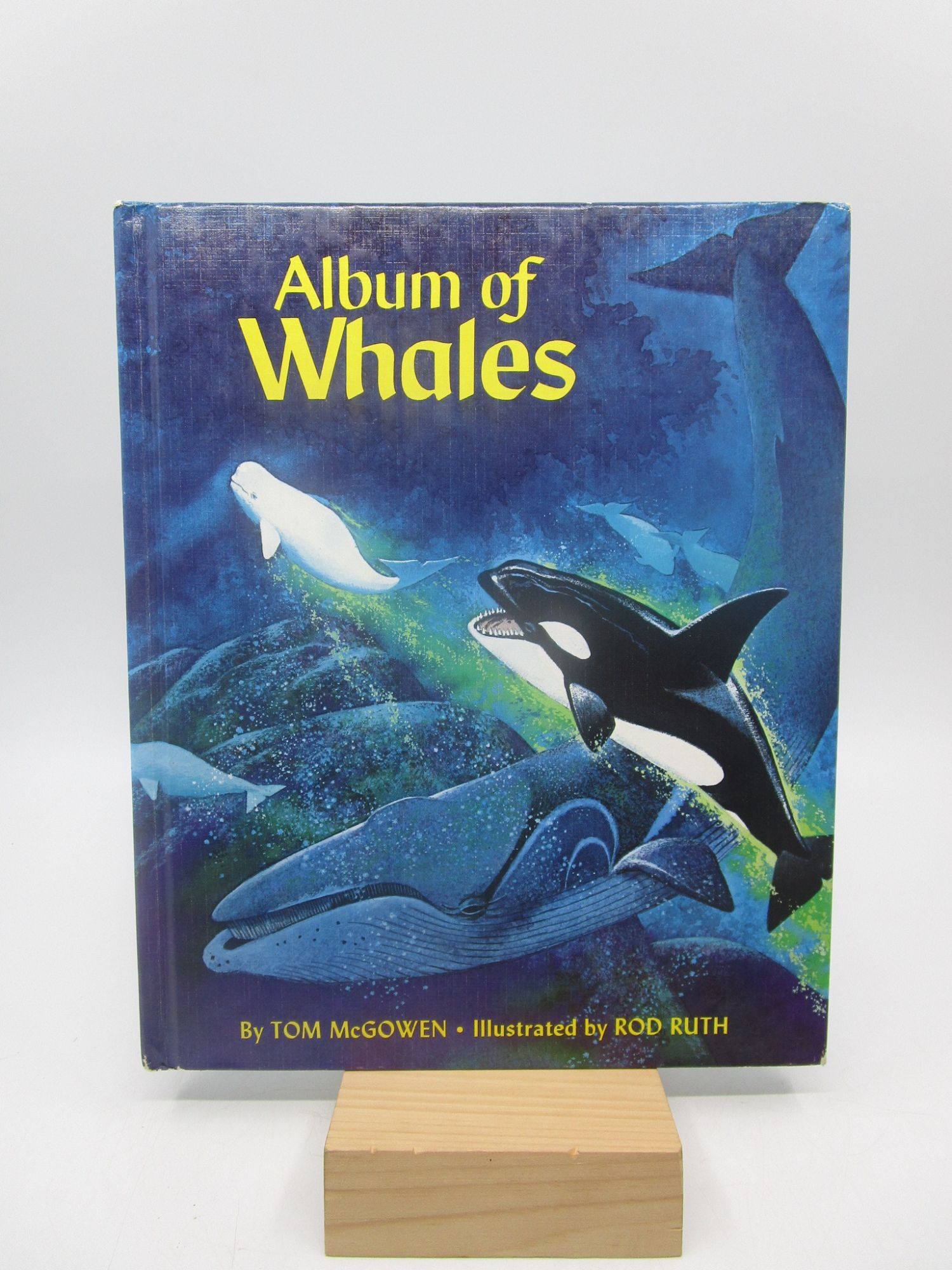 Album of Whales hardcover | Tom McGowen | Second Printing