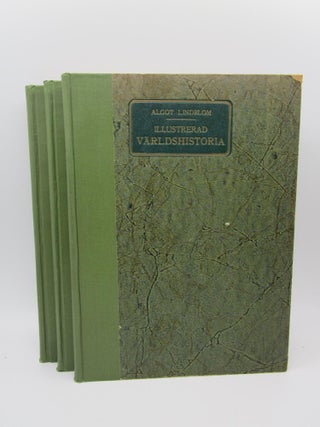 Item #029330 Illustrerad Varldshistoria (in 3 volumes) Illustrated World History. Algot Lindblom
