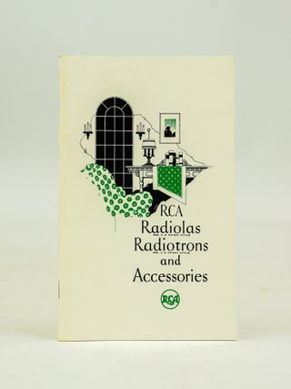 Item #029439 RCA Radiolas Radiotrons and Accessories (Reprint). RCA