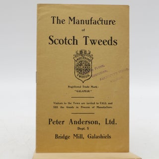 Item #032772 The Manufacture of Scotch Tweeds (First Edition). David Christie