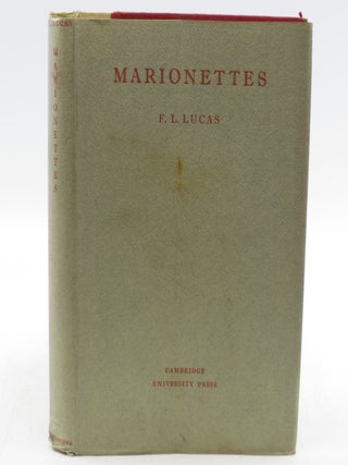 Item #035060 Marionettes (First Edition). Frank Laurence Lucas