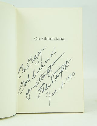On Filmmaking (Signed First Edition)
