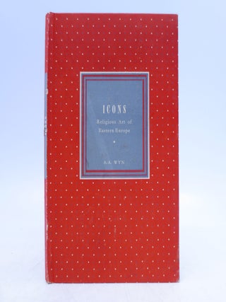Item #035613 Icons: Religious Art of Eastern Europe. Introduction Alfred Werner
