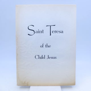 Item #035776 Saint Teresa of the Child Jesus. Saint Teresa