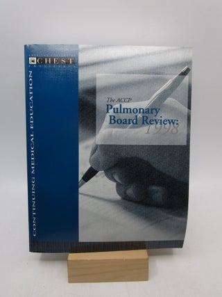 Item #036307 American College of Chest Physicians: Continuing Medical Education: The ACCP...