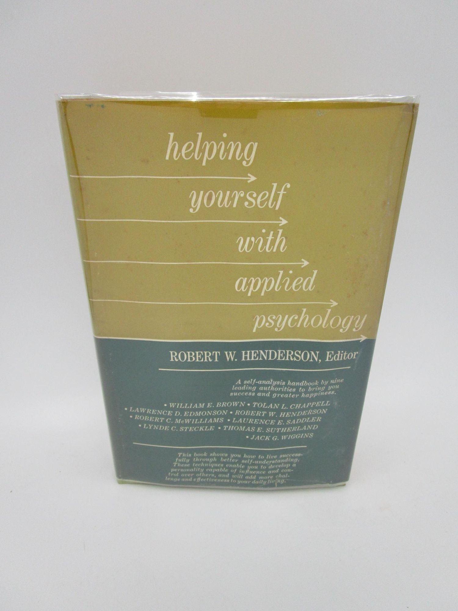 Helping Yourself with Applied Psychology First Edition | Robert W ...