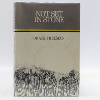 Item #037723 Not Set in Stone (Signed First Edition). Grace Beacham Freeman