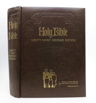 Item #037760 HOLY BIBLE: LIBERTY FAMILY HERITAGE EDITION