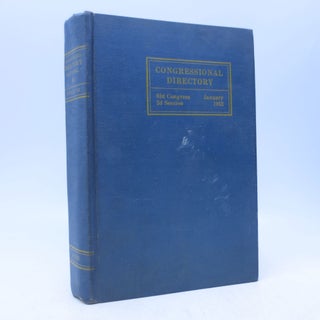 Item #038046 Official Congressional Directory for the Use of the United States Congress (82d...