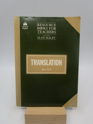 Item #040065 Translation (Resource Books for Teachers). Alan Duff