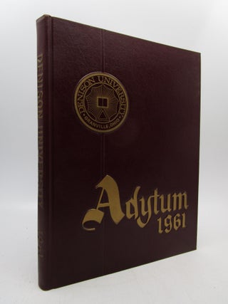 Item #040826 The 1961 Adytum (Denison University). Rose Marie Snyder