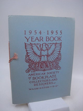 Item #041959 Year Book 1954/1955 of the American Society of Bookplate Collectors and Designers...