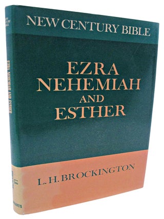 Item #047873 Ezra, Nehemiah & Esther (1977). L. H. Brockington