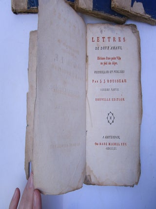 Julie, ou la Nouvelle Heloise: Lettres de Deux Amans (Parts 1-4 & 6 of 6)