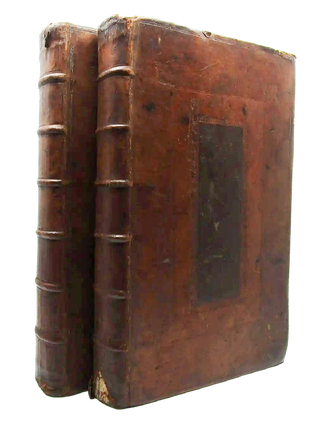 The Works of the Reverend and Learned John Scott, D.D. Some Time Rector of St. Giles's In the Fields; Containing the Several Parts of the Christian Life; With His Sermons and Discourses Upon Many Important Subjects; To Which is Added, A Sermon Preached at His Funeral (In Two Volumes) First Edition Set (Two Volumes Complete)
