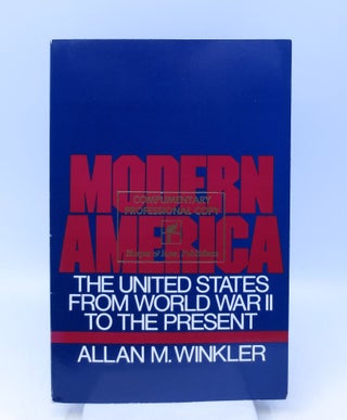 Item #062300 Modern America: The United States from World War II to the Present (Professional...