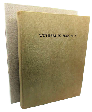 Item #062369 Wuthering Heights (Limited Editions Club - SIGNED BY ARTIST). Emily Bronte, Balthus,...
