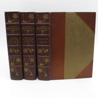Item #064225 Robert Browning's Complete Works (Assisi Edition; 12 Volumes Complete). Robert Browning