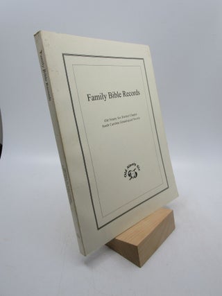 Item #064446 Family Bible Records