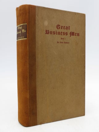 Item #065959 Little Journeys to the Homes of Great Business Men Volume XXIV. Elbert Hubbard
