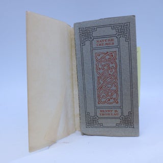 Item #068281 A Little Book of Nature Themes (SECOND EDITION WITH RARE GLASSINE WRAPPER). Henry D....