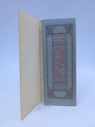Item #068283 Sonnets from the Portuguese (5th Mosher Edition with Rare Glassine Wrapper)....