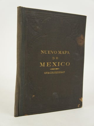 Nuevo Mapa de Mexico (RARE. HAND-COLORED, 1871)