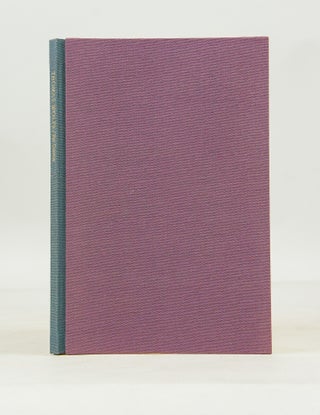Thomas Wolfe (SIGNED, NUMBERED, LIMITED FIRST EDITION)