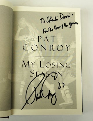 My Losing Season (Signed by Conroy plus six players)