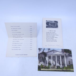 Archibald Rutledge Ephemera (Signed)