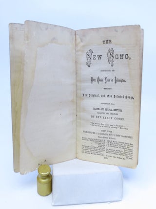 Item #070399 The New Song, Consisting of Very Choice Notes of Redemption, Embracing New Original,...