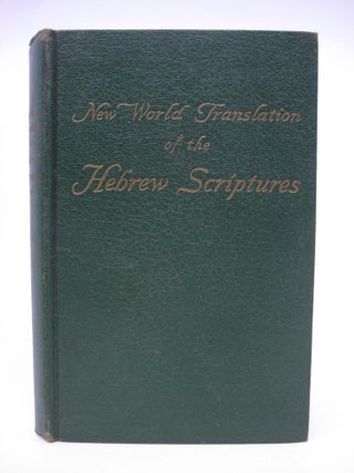 Item #070893 New World Translation of the Hebrew Scriptures: Rendered from the Original Languages...