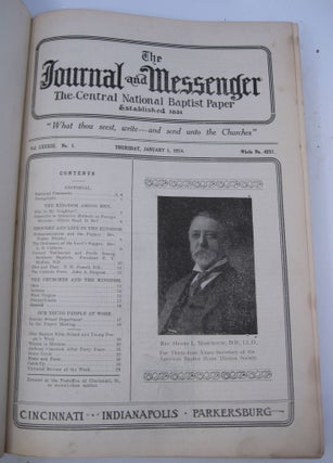 The Journal and Messenger: The Central National Baptist Paper (Vol. 83, January-June, 1914)
