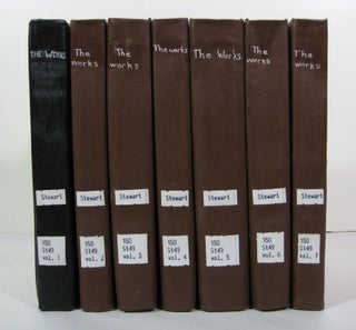 Item #071010 The Works of Dugald Stewart in Seven Volumes (Complete). Dugald Stewart
