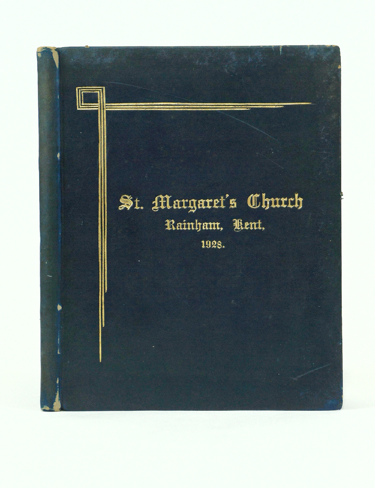 Item #071732 St. Margaret's Church, Rainham, Kent, 1928 Subscribers. St. Margaret's Church.