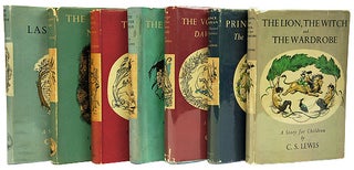 Item #071802 The Chronicles of Narnia (First British Edition. Complete in 7 Volumes). C. S. Lewis